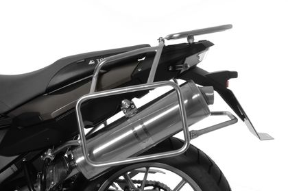 Support valises Touratech - Argent