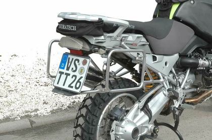 Support valises Touratech - Argent Ref : TRT01508A / 01-051-0134-0