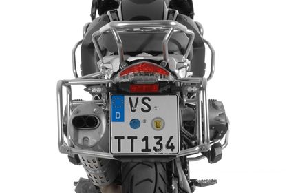 Support valises Touratech - Argent