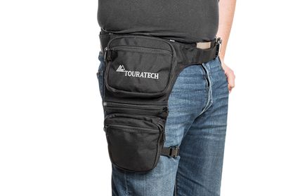 Sacoche de jambe Touratech - Noir Universel