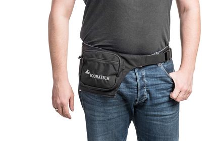 Sacoche de jambe Touratech - Noir Universel