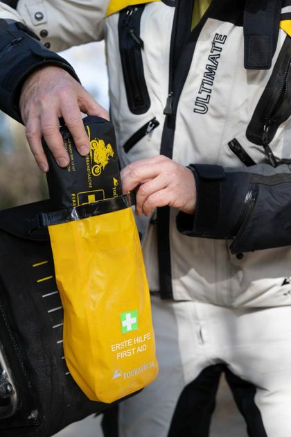 Touratech Eerste hulp Molle - (materiaal niet inbegrepen) - Geel Tas Universeel