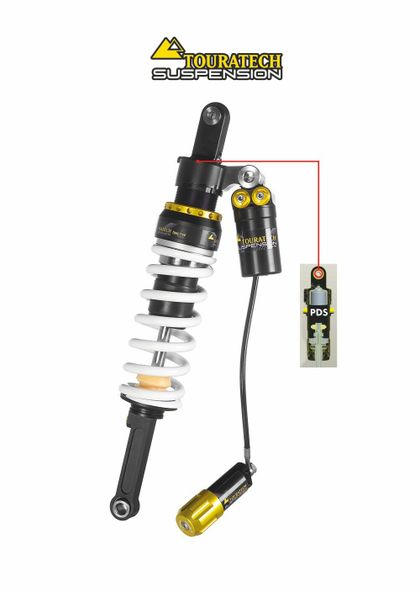 Touratech EXTREME - White Shock absorber Ref : TRT01540A / 01-058-0008-0