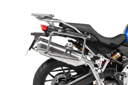 Support valises Touratech - Argent