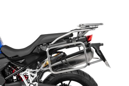 Support valises Touratech - Argent