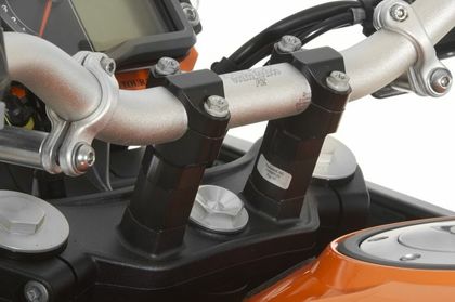 Rehausseur de guidon Touratech 25 mm