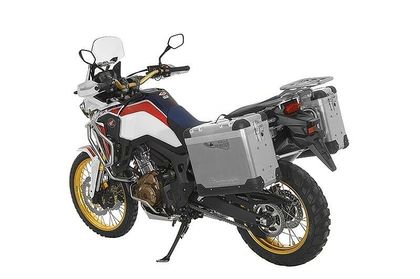 Valise Touratech ZEGA Pro 38/45 - Support gris inclus - Alu