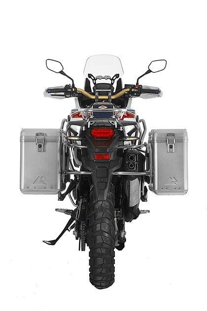 Valise Touratech ZEGA Mundo 31/38 - Support gris inclus - Alu Ref : TRT01745A / 01-402-6130-0