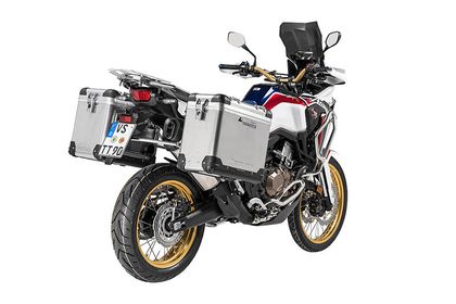Valise Touratech ZEGA Pro 38/45 - Support gris inclus - Alu Ref : TRT01750A / 01-402-6735-0