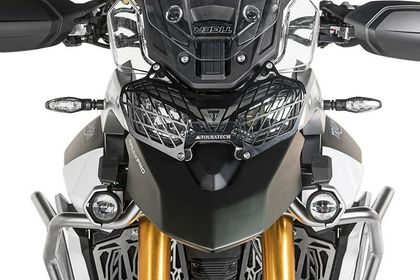 Protection Phare Touratech A attache rapide - Noir