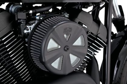 Couvercle de filtre à air Vance & Hines Insert VO2 Casquette Crâne