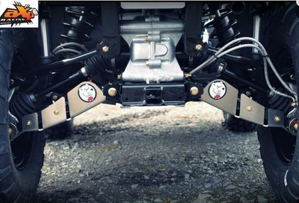 aXp Arm achterzijde - aluminium 4mm Driehoek bescherming