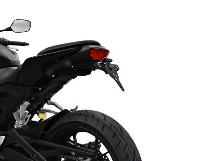 Support de plaque Zieger immatriculation Type Ref : ZIE00118A / 20301914 HONDA 125 CB 125 R NEO SPORT CAFE ABS - 2018 - 2022