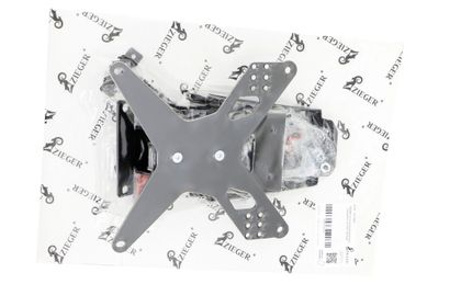 Zieger registratie Type E IT Plaathouder Ref: ZIE00163A / 20302385 HARLEY DAVIDSON 1690 FLSTFB 1690 SOFTAIL FAT BOY SPECIAL - 2012