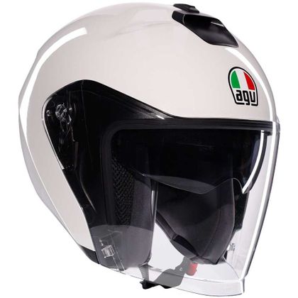 Casque jet AGV IRIDES - MONO - Blanc Ref : AG1063-C758