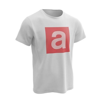 T-Shirt manches courtes Ixon APRILIA 2 - Blanc