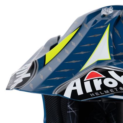 Casco de motocross Airoh TWIST 2.0  IRON BLUE GLOSS 2023