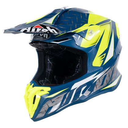 Casco de motocross Airoh TWIST 2.0  IRON BLUE GLOSS 2023 Ref : AR0856 