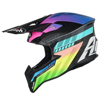 Casco de motocross Airoh WRAAP - PRISM - MATT 2023 - Multicolor