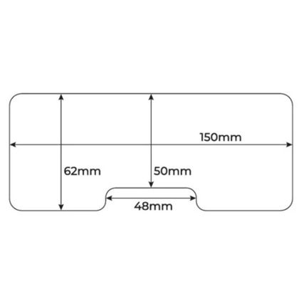 Film hydrophobe Armor Vision Pack x3 films universels Hydrophobe 62MM