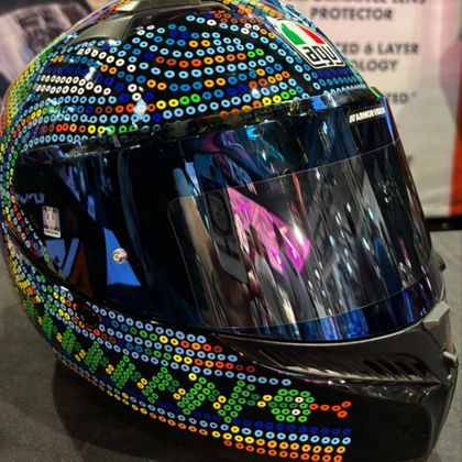 Film hydrophobe Armor Vision Pack x3 films univ Hydrophobe Visières 75MM