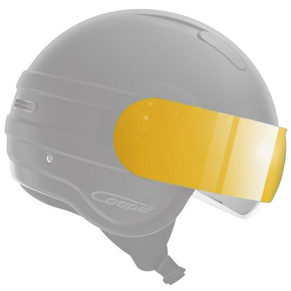 Pantalla de casco ROOF VISOR IRIDIO - RO35 COOPER - Amarillo