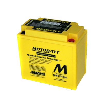 Batterie Motobatt MBYZ16H (GYZ16H, YTX14BS, YTX14HBS, YTX14LBS, KMX14BS) Ref : MBYZ16H 