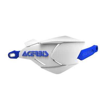 Protèges-mains Acerbis X-Factory universel - Blanc / Bleu
