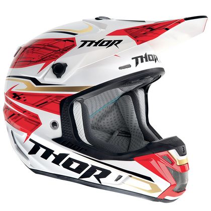 Casque cross Thor VERGE BOXED RED  Ref : TO0709 