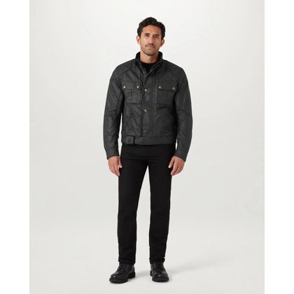 Blusão de Moto Belstaff BROOKLANDS - Preto