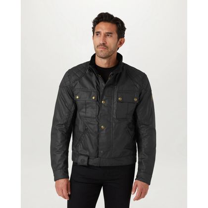 Blusão de Moto Belstaff BROOKLANDS - Preto