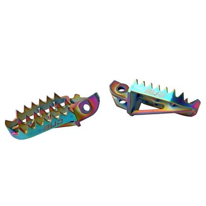 Bud Racing Titanium Voetsteunen - Grijs