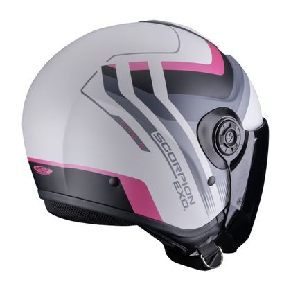Casque jet Scorpion Exo EXO-CITY II - SPORT MAT - Gris / Rose