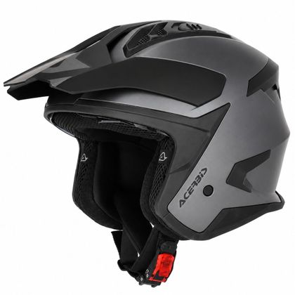 Capacete jet Acerbis JET ARIA ECE EVO METALLIC - Cinza