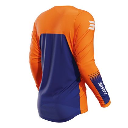 Camiseta de motocross Shot CONTACT - TRACER 2023 - Naranja