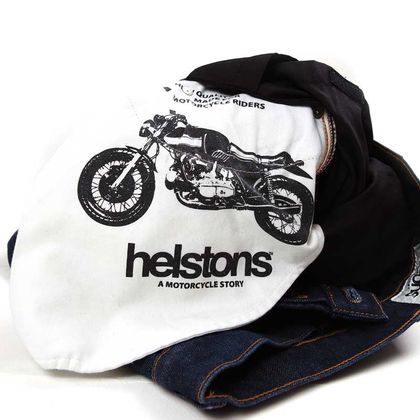 Vaqueros moto Helstons CORDEN BRUT - Straight