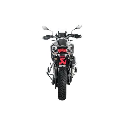 Akrapovic Schwarzes Titan - Kohlenstoff Schalldämpfer