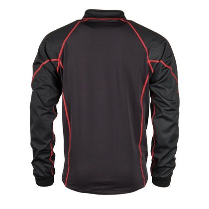 Camiseta térmica DXR WINTERCORE ZIP - Negro / Rojo