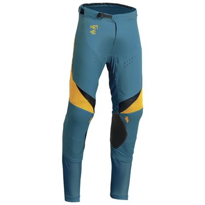 Pantalón de motocross Thor PRIME RIVAL 2023 - Azul / Amarillo Ref : TO2829 