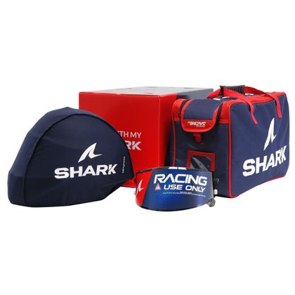 Casco Shark RACE-R PRO GP REPLICA ZARCO WINTER TEST - Negro / Rojo