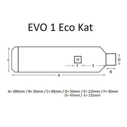 Silencieux Miller Exhaust Poli Embout Standard Ø50mm Universel