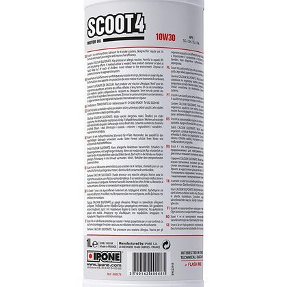 Aceite de motor Ipone SCOOT 4 - 10W30 - 1 LITRE universal