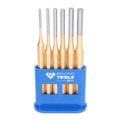 Brilliant Tools 6 stuks Drevelset Universeel