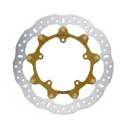 Disque de frein Rond Galfer Racing FLOATECH KASHIMA 320X5.5MM Ref : GALR0007 / DF475JCW1HI