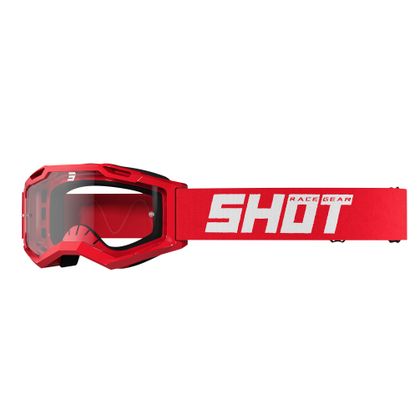Gafas de motocross Shot ASSAULT 2.0 - SOLID RED GLOSSY 2023 - Rojo