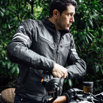 Blusão de Moto Merlin HIXON II - Preto