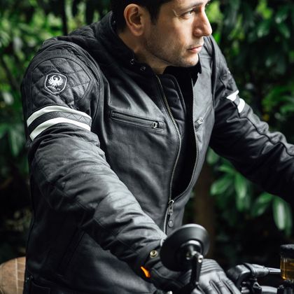 Blusão de Moto Merlin HIXON II - Preto
