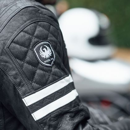 Blusão de Moto Merlin HIXON II - Preto