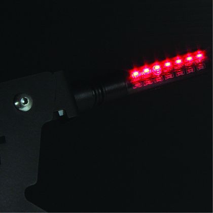 Clignotant Chaft Enigma LED multi fonctions et sequentiel universel - Noir