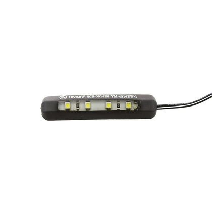 Illuminazione della targa Chaft LED FLESSIBILE universale - Nero Ref : CH0437 / IN766 
